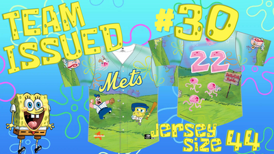 SpongeBob Squarepants Jersey #30 Yonatan Henriquez