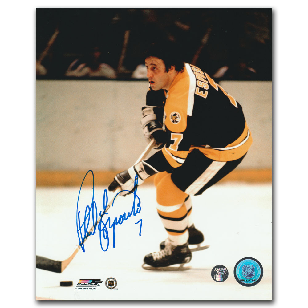 Phil Esposito Autographed Boston Bruins 8X10 Photo