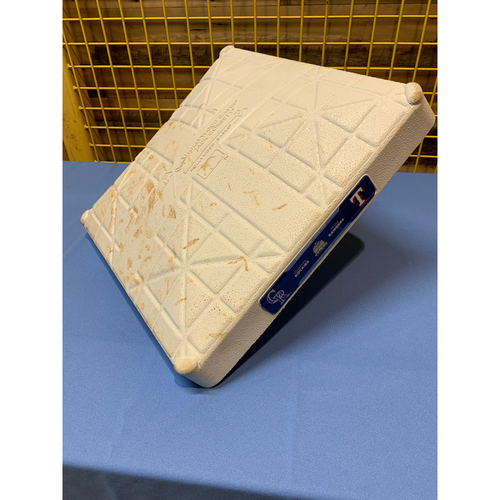 Game-Used 3rd Base (Innings 1-9) - COL @ TEX - July 21, 2020 - Exhibition Game