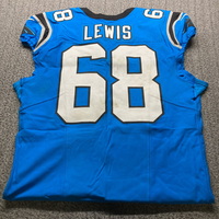 International Series - Panthers Damien Lewis Game Used Jersey (11/10/24)...