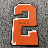 NFL - Browns Nick Chubb Signed Jersey Number