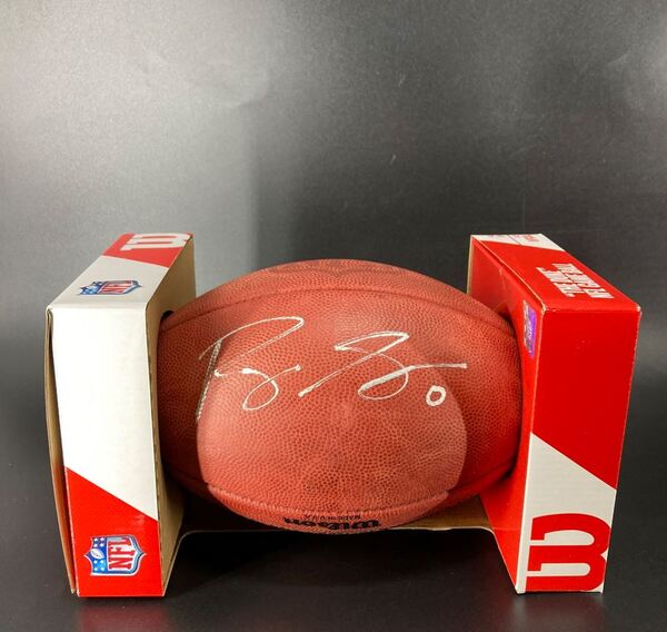 NFL - Ravens Roquan Smith Signed Authentic Football with Pro Bowl Logo