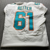 London Games - Dolphins Austin Reiter Game Issued Jersey 2021 Season Siz...