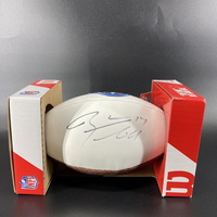 Titans - Ryan Tannehill Signed Panel Football With Titans Logo
