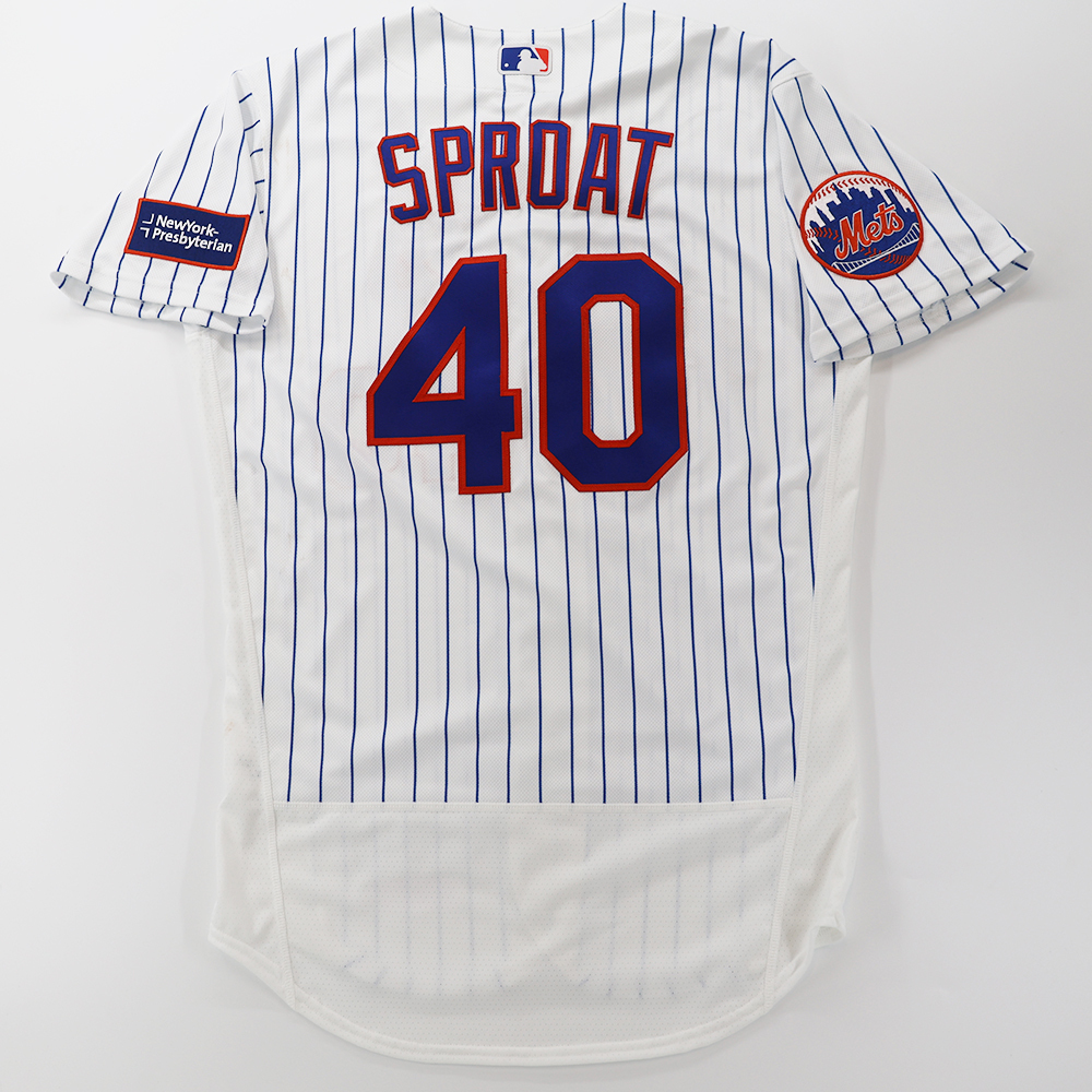 24H以内発送 完売品 美品M Corduroy Baseball Jersey Brandon Sproat - Team Issued White Pinstripe Jersey - 2026 Season