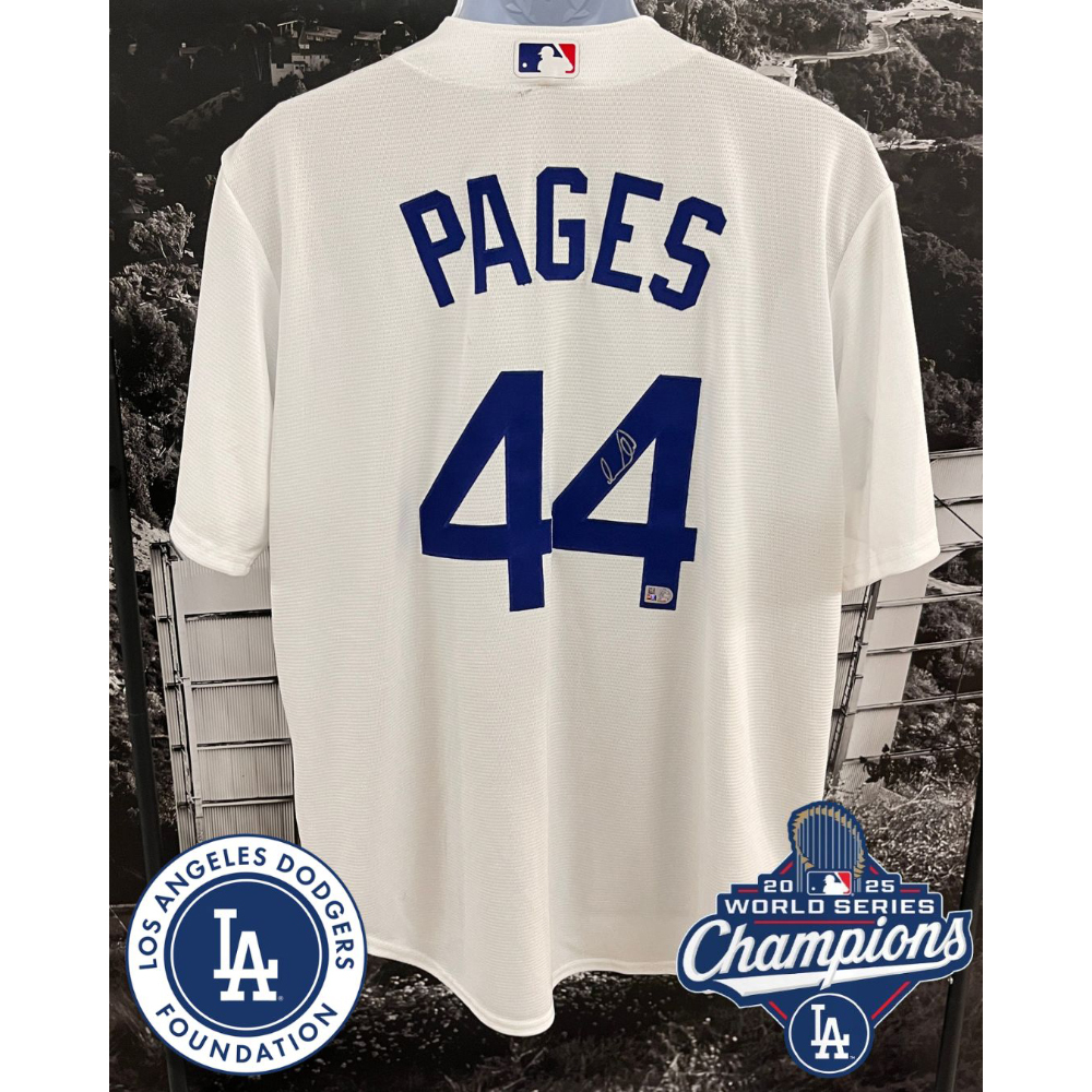 2026 Andy Pages Autographed and MLB Authenticated Jersey - Size L
