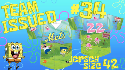 SpongeBob Squarepants Jersey #34 