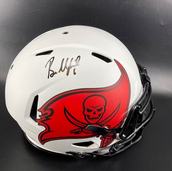 NFL - Buccaneers Baker Mayfield Signed Authentic Lunar Eclipse Speed Helmet