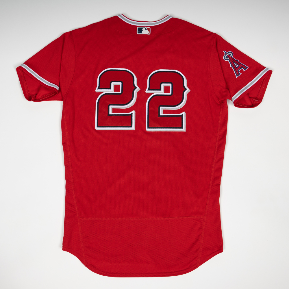 2022 David Fletcher Spring Training Game Used Jersey (4/5/2022 LAD