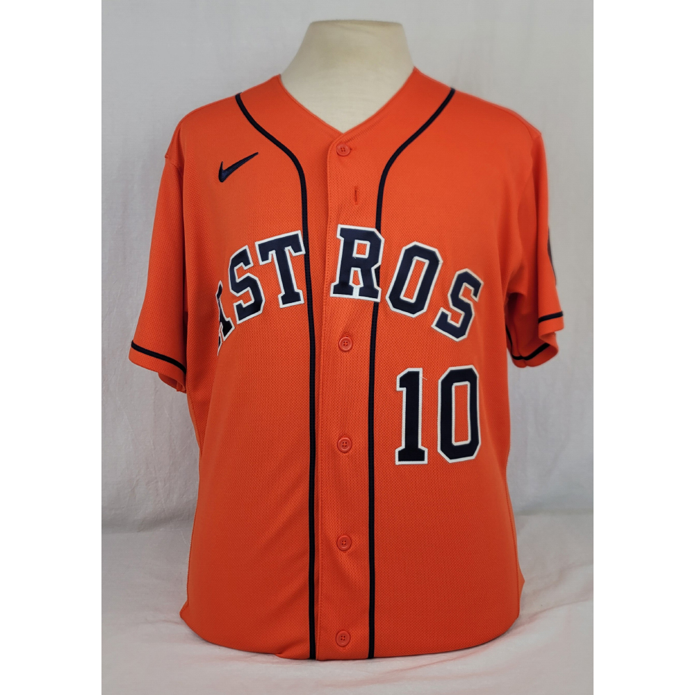 Yuli Gurriel 2022 World Series Game-Used Jersey = Game 5 - Size 44