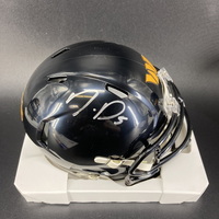 Red Cross - Commanders Jayden Daniels Signed Alternate Mini Helmet