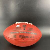 Red Cross - Chargers Game Used K Ball 1/11/2025