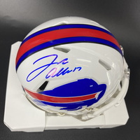 Bills - Josh Allen Signed Mini Helmet