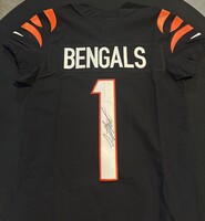 Shemar Stewart Signed Bengals Draft Jersey - first team jersey signed af...