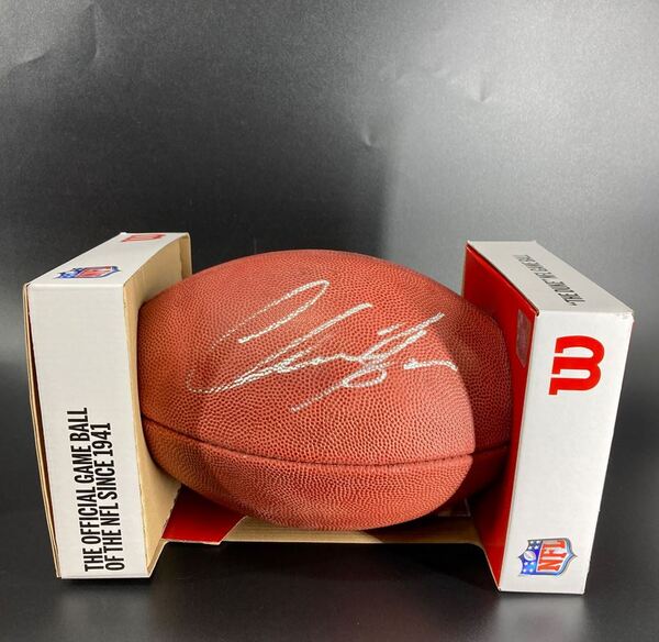 NFL - Bengals Chase Brown Signed Authentic Football