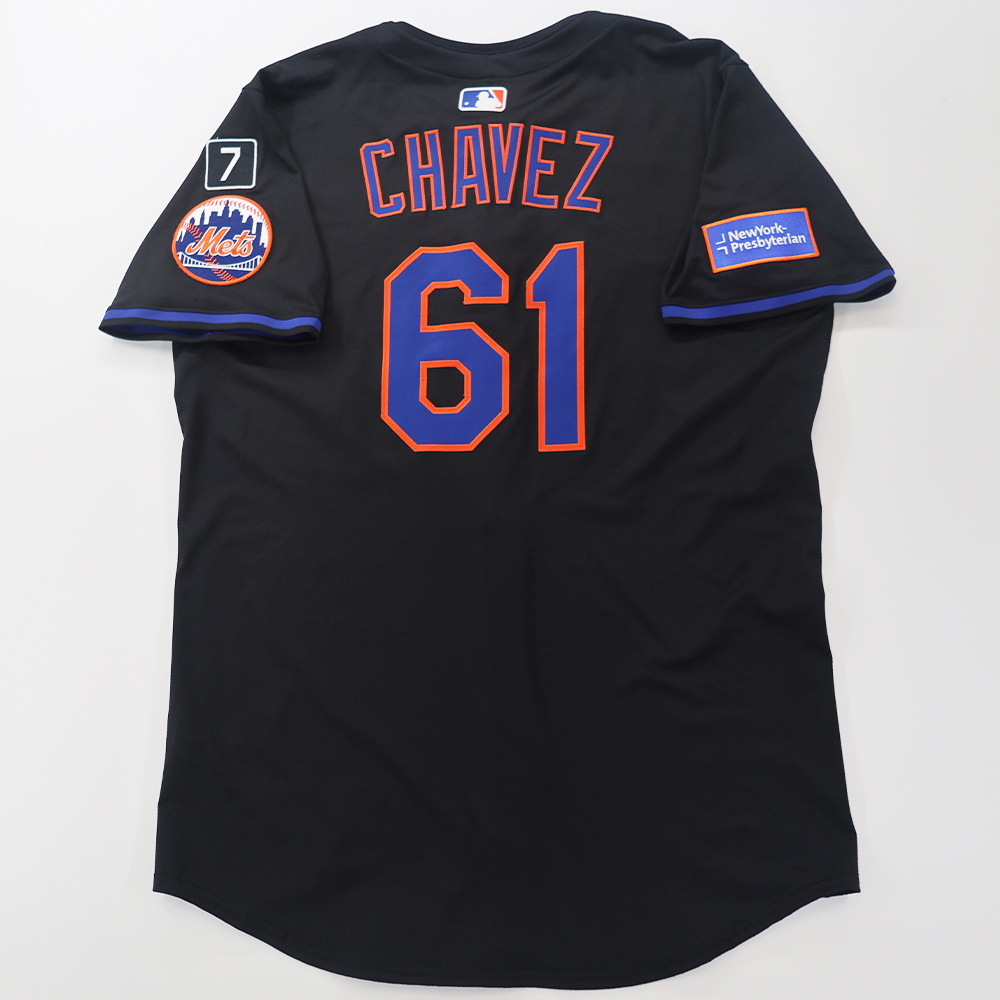 Eric Chavez - Team Issued Black Jersey - 2025 Season | New York