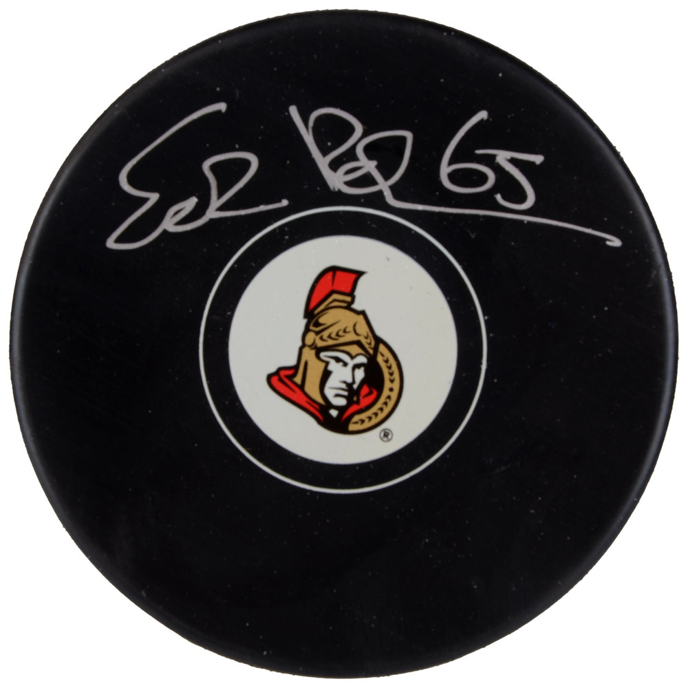 Erik Karlsson Ottawa Senators Autographed Hockey Puck - NHL Auctions