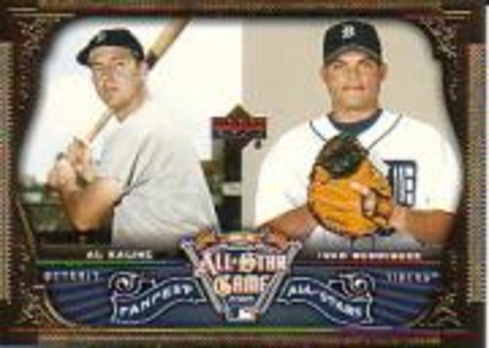 2005 FanFest All-Star #8 Ivan Rodriguez/Al Kaline