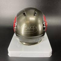 NFL - Buccaneers Bucky Irving Signed Mini Helmet