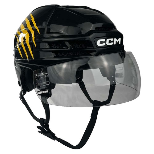 Photo of Game-Used 2026 Stadium Series CCM Hockey Helmet - Sean Kuraly