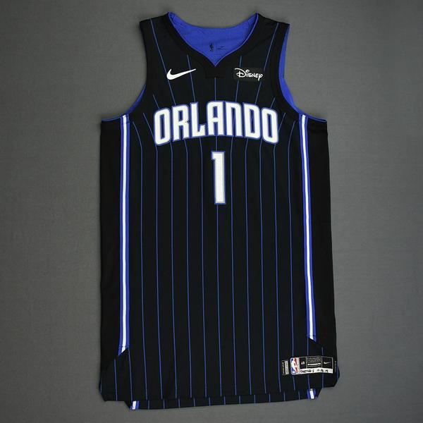 Image of Jonathan Isaac - Orlando Magic - Kia NBA Tip-Off 2019 - Game-Worn Icon Edition Jersey