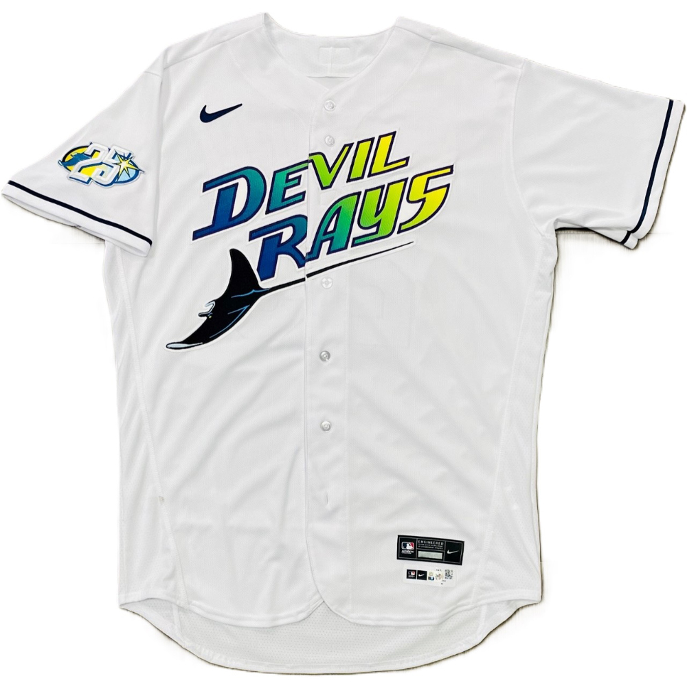 Devil Rays First Jersey Team Issued 25th Anniversary Devil Rays Jersey: Kyle Snyder - 2023 ...