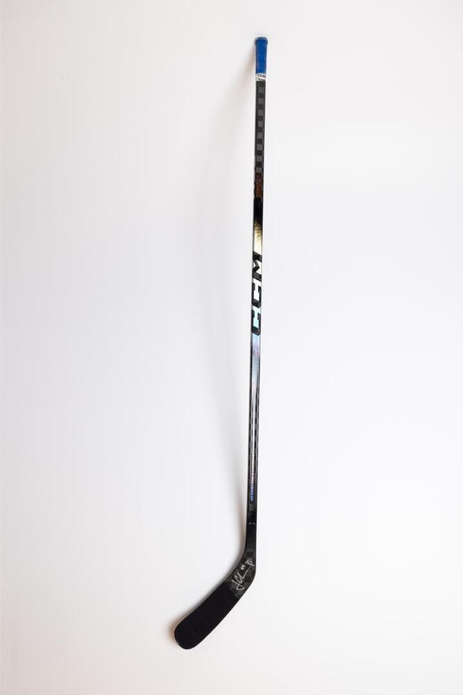 Signed and Game-Used CCM Stick by #49 Jaroslav Chmelar - New York Rangers