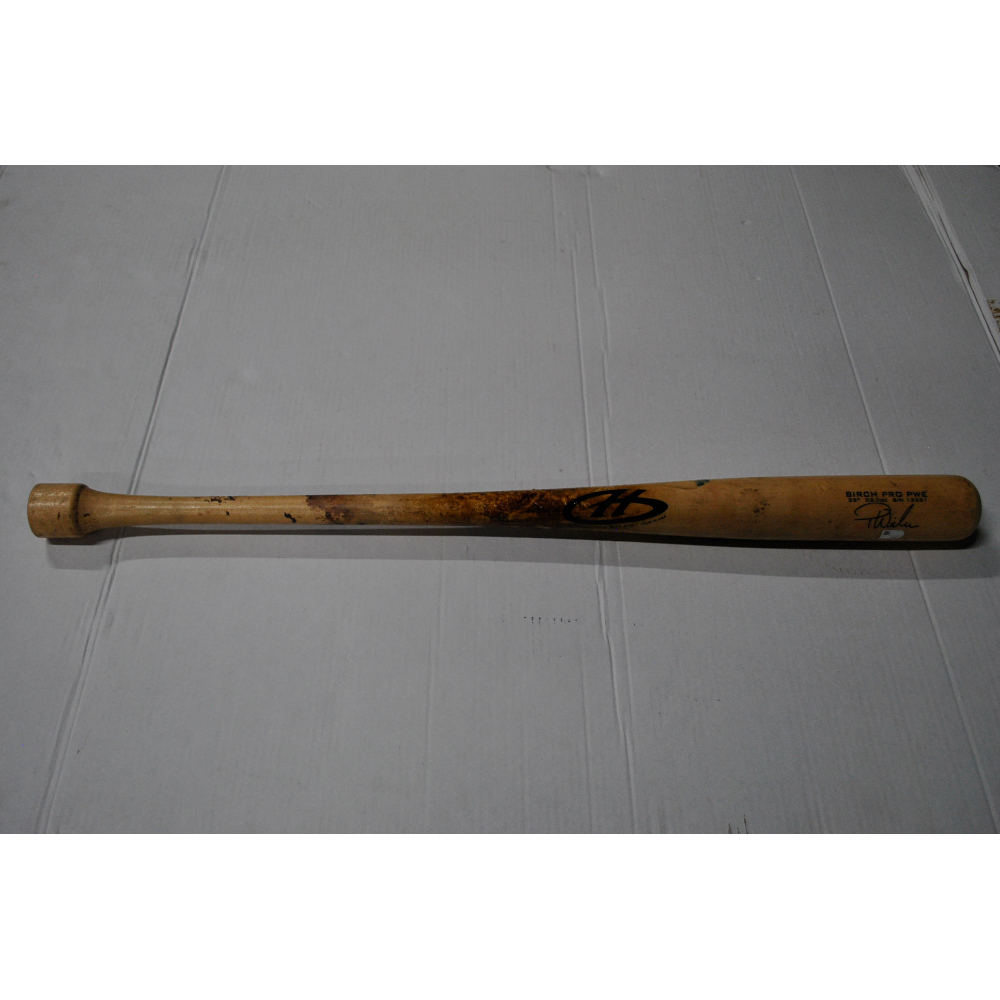 2022 Roberto Clemente Day Auction Autographed Tan Louisville Slugger Bat 2022 Clemente Award