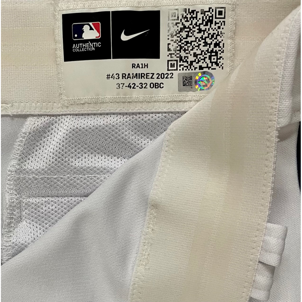 Team Issued White Pants: Harold Ramirez #43 - 2022 Season | Tampa Bay ...