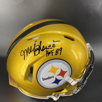 HOF - Steelers Mel Blount Signed Authentic Flash Speed Helmet