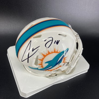 Dolphins - Jarvis Landry Signed Mini Helmet