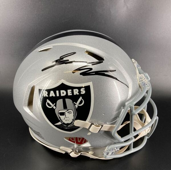 NFL - Raiders Tyree Wilson Signed Authentic Speed Helmet