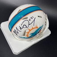 Dolphins - Mike Pouncey Signed Mini Helmet
