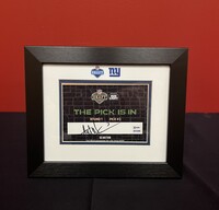 Abdul Carter signed Draft Card -  First official autographed item as an ...
