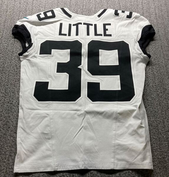 London Games - Jaguars Cam Little Game Used Jersey (10/13/24) Size 42 wi...