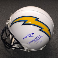 NFL - Chargers Keenan Allen signed Chargers proline helmet