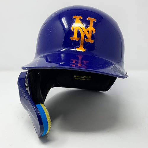 2 Team Issued Blue Batting Helmet 2022 New York Mets Auctions