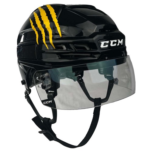 Photo of Game-Used 2026 Stadium Series CCM Hockey Helmet - Marat Khusnutdinov