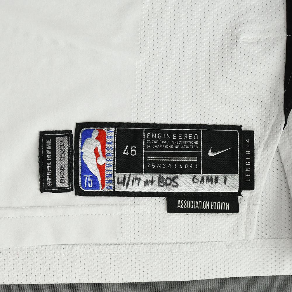 Cam Thomas Brooklyn Nets GameWorn Association Edition Jersey