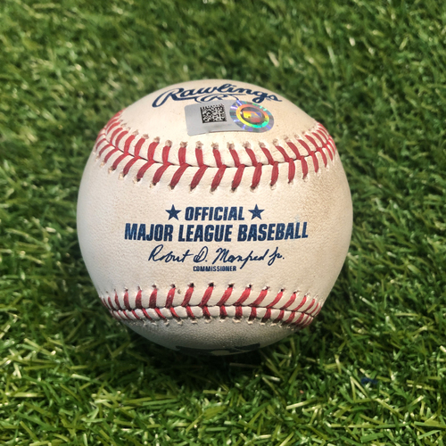 game-used-baseball-josh-harrison-973rd-career-hit-cws-kc-5-19-22