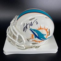 Dolphins - Matt Moore Signed Mini Helmet
