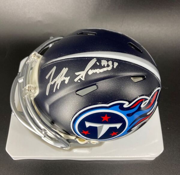NFL - Titans Jeffery Simmons Signed Mini Helmet