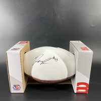 Panthers - Haason Reddick Signed Panel Ball With Panthers Logo