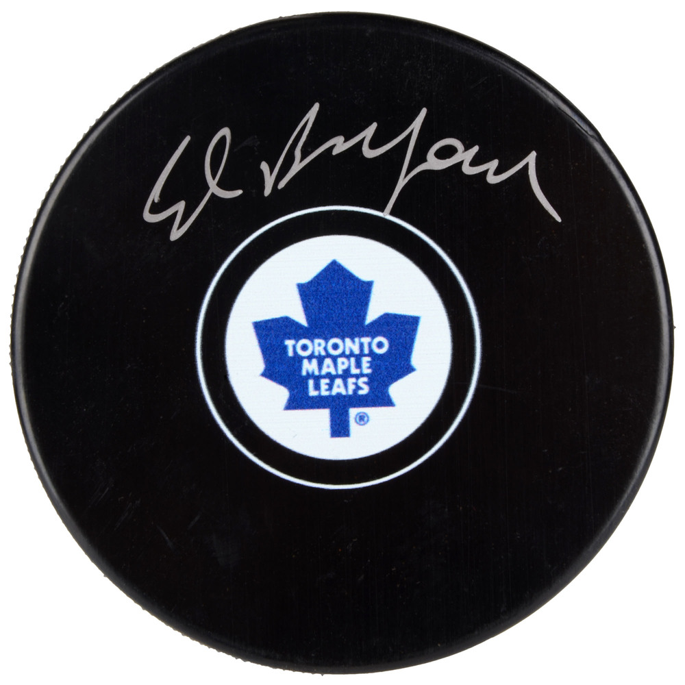 Ed Belfour Toronto Maple Leafs Autographed Hockey Puck