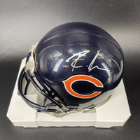 NFL - Bears Roschon Johnson signed mini helmet