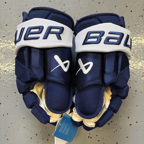 AHL PRO STOCK Kyle Clifford 14" Bauer Vapor Hyperlite Gloves