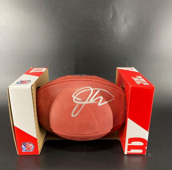 NFL - Dolphins Jaylen Wright Signed Authentic Football