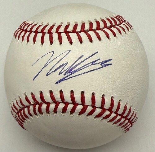 Nick Kurtz Autographed Louisville Slugger Bat | MLB Auctions