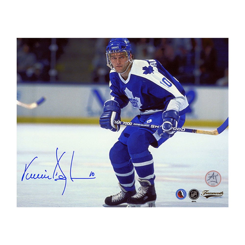 Vincent Damphousse Toronto Maple Leafs Autographed 8x10 Photo Nhl Auctions
