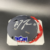 NFL - Bengals DJ Turner Signed NFL Shield Mini Helmet